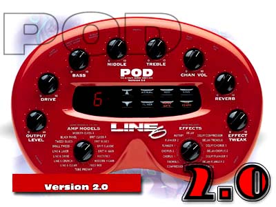 Line6 POD series -:-:- FUTURE STYLE -:-:- electronic machines and